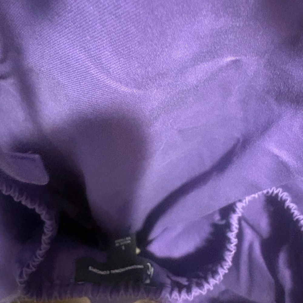 INC Purple Halter Top - Picture 3 of 8